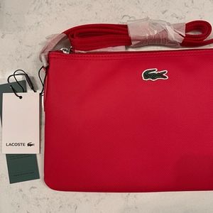 lacoste┆flat crossover bag